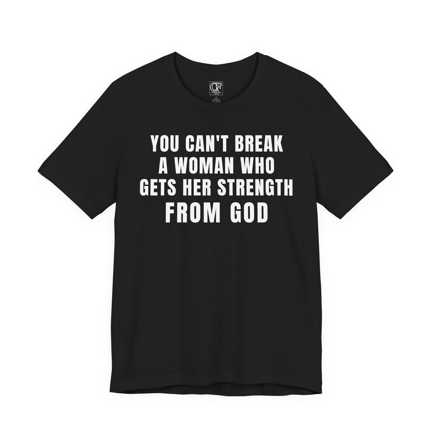 Unbreakable Woman of Faith Tee