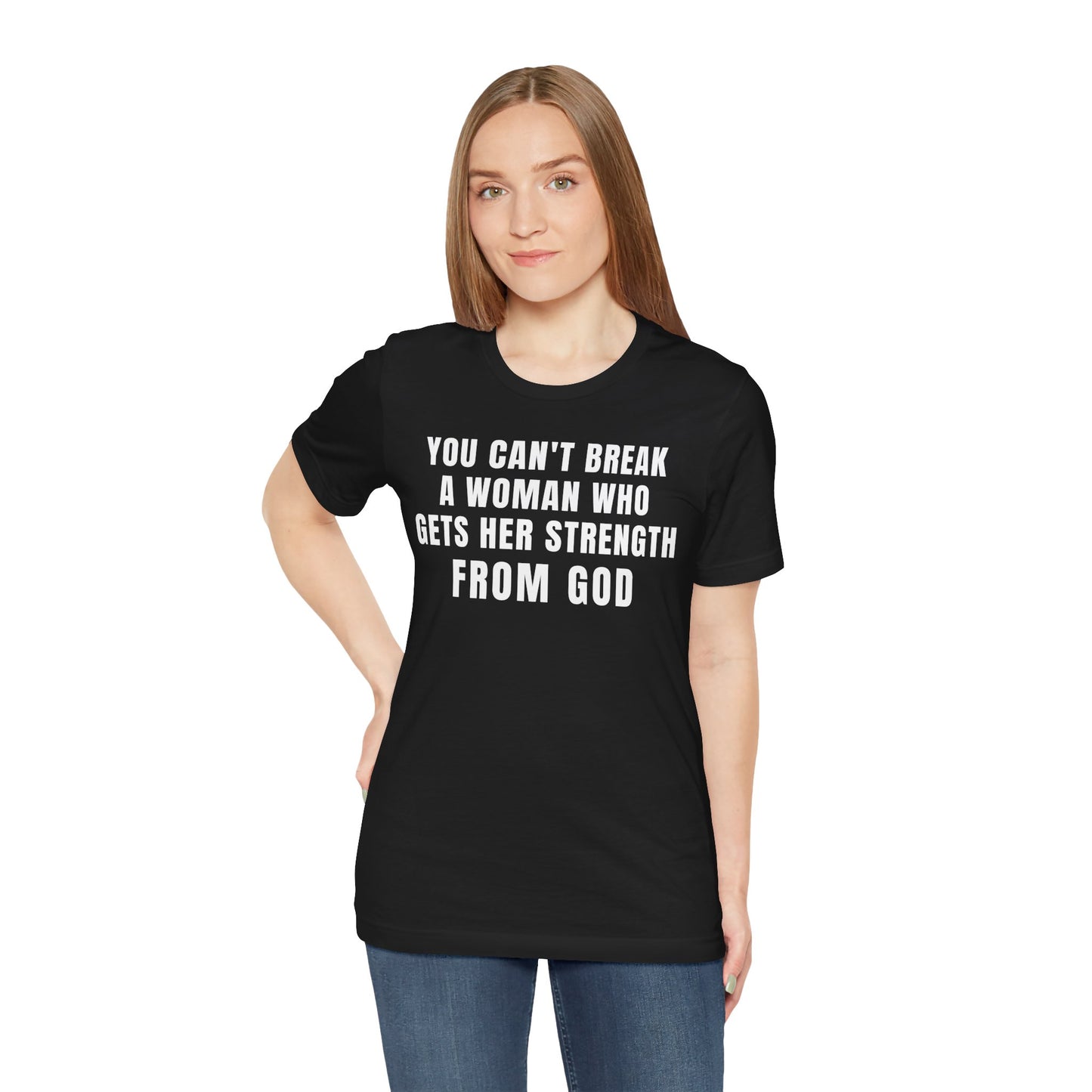 Unbreakable Woman of Faith Tee