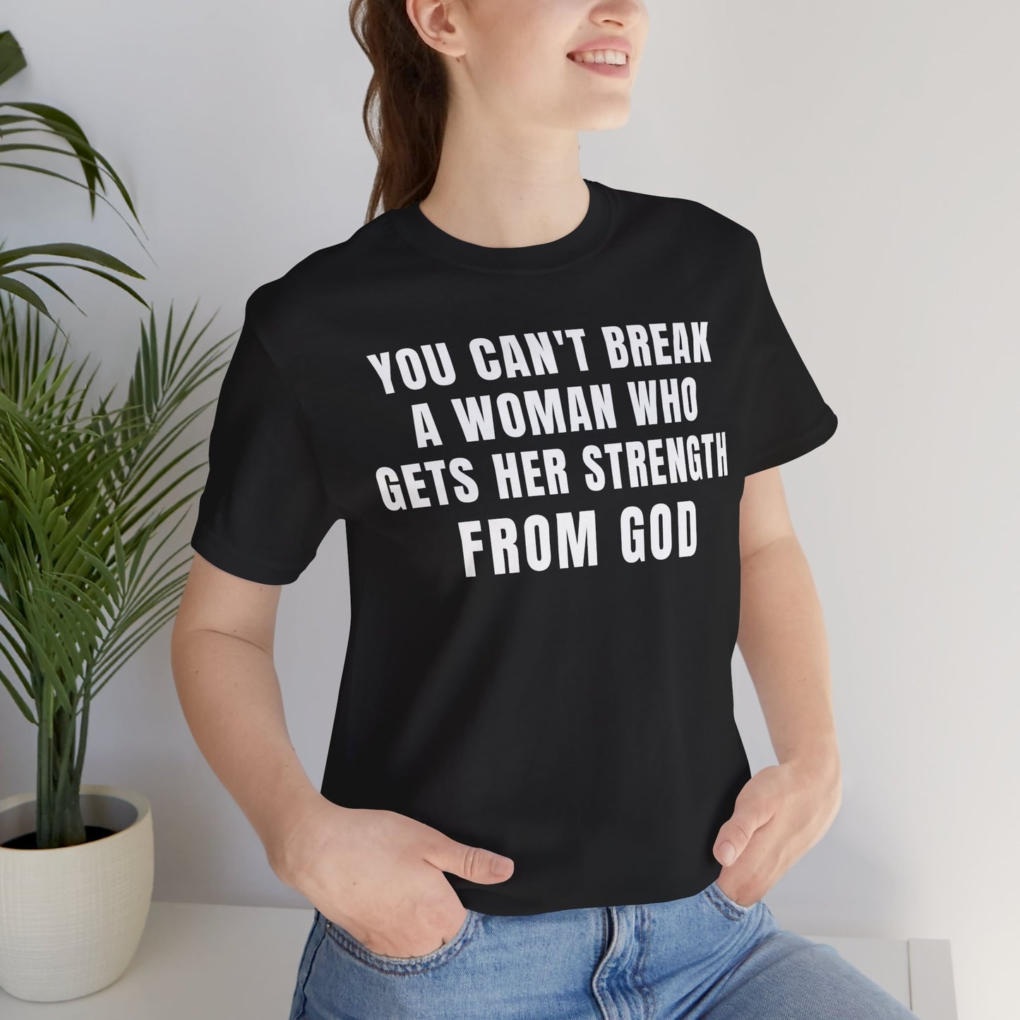 Unbreakable Woman of Faith Tee