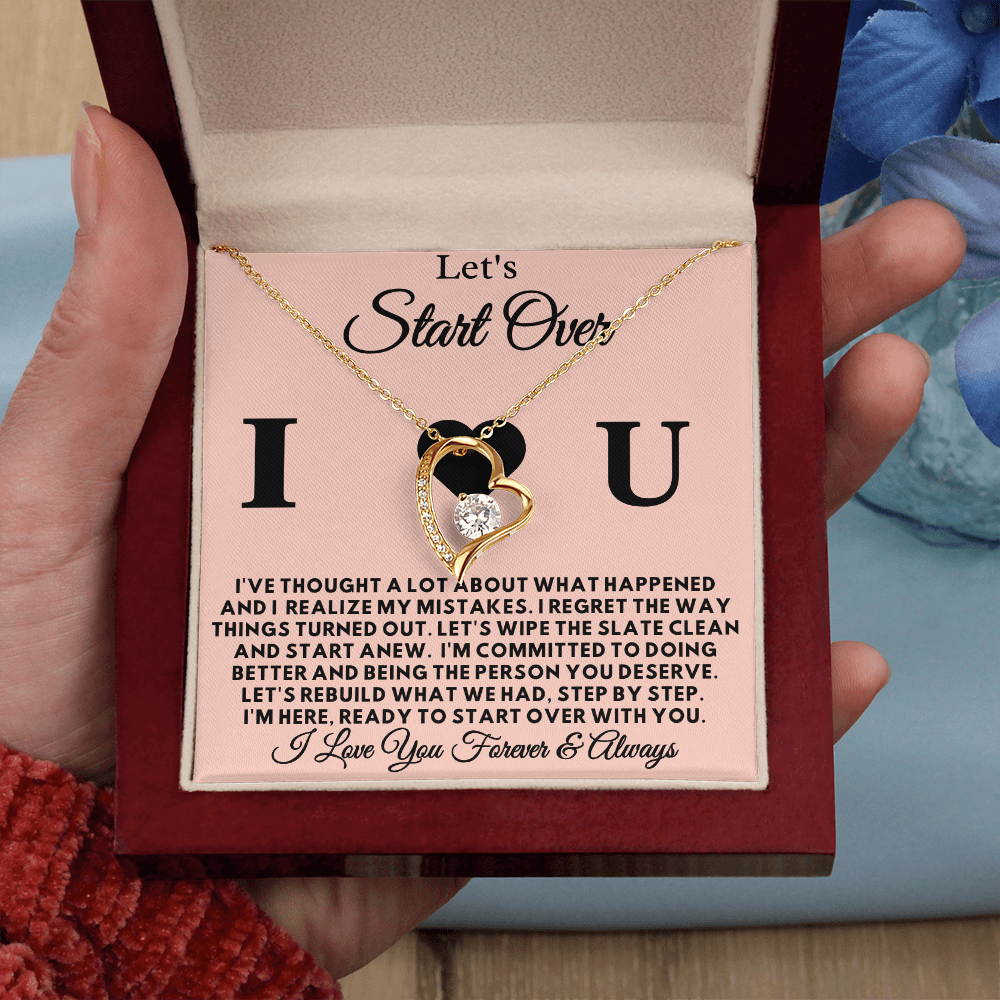 Start Over - Apology Gift for Her