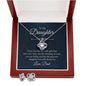 TO MY DAUGHTER PRESCIOUS EARRING AND NECKLACE GIFT SET