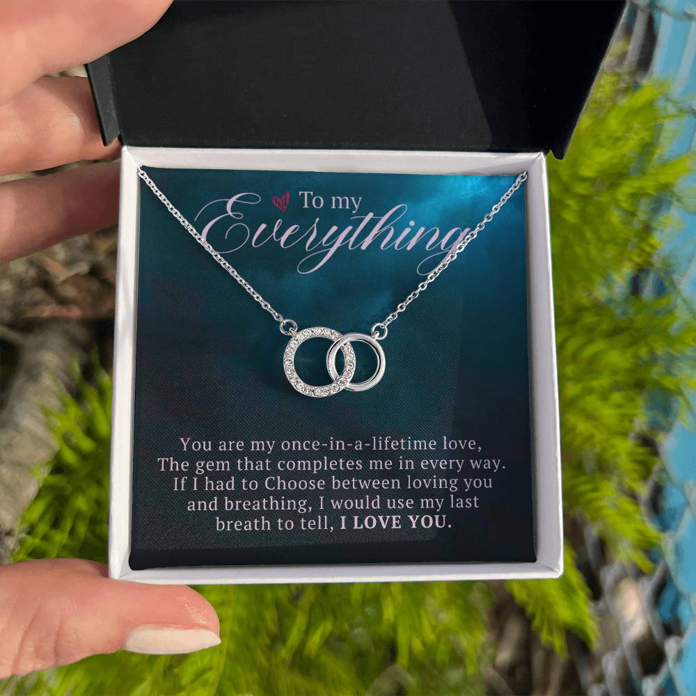 To my Everything Gift for wife necklace for women