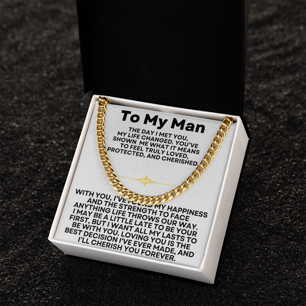 To my Man - Gift Set for Him