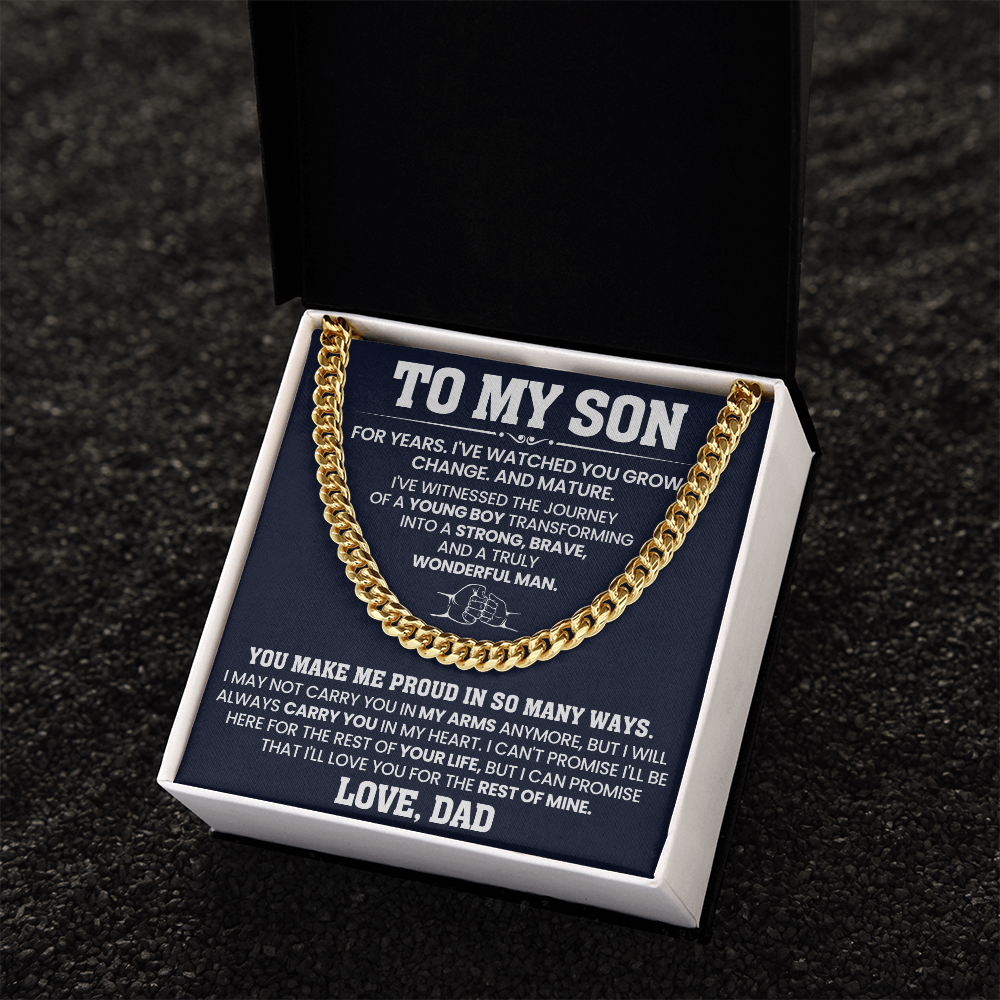 To my Son - Beautiful Gift Set