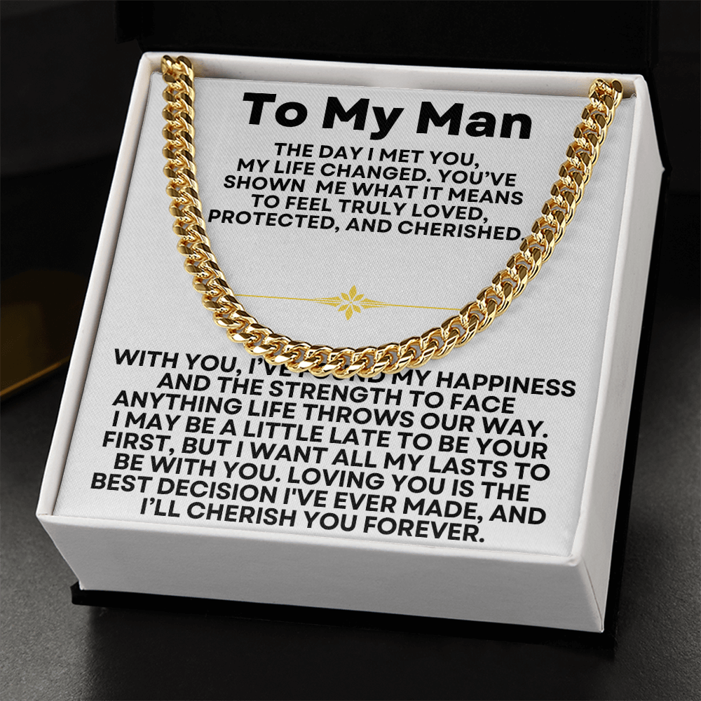 To my Man - Gift Set for Him