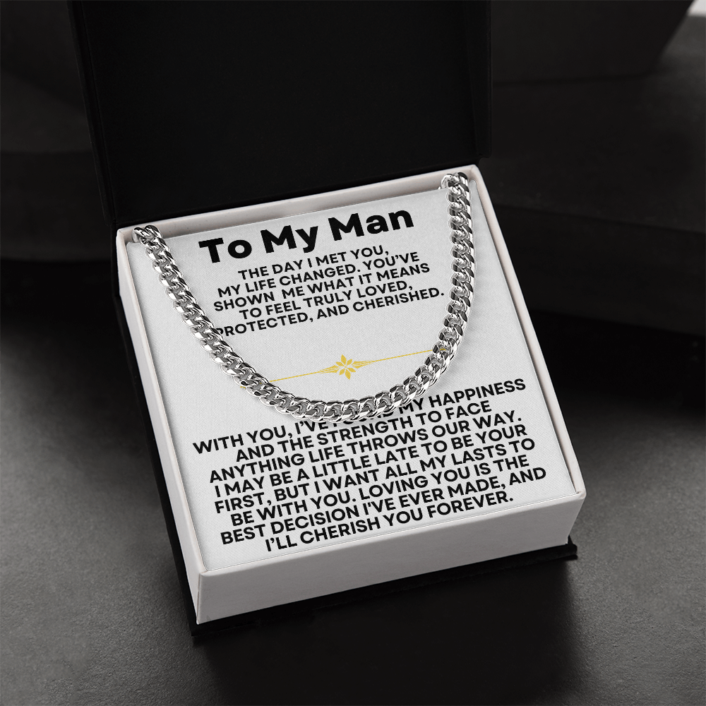 To my Man - Gift Set for Him