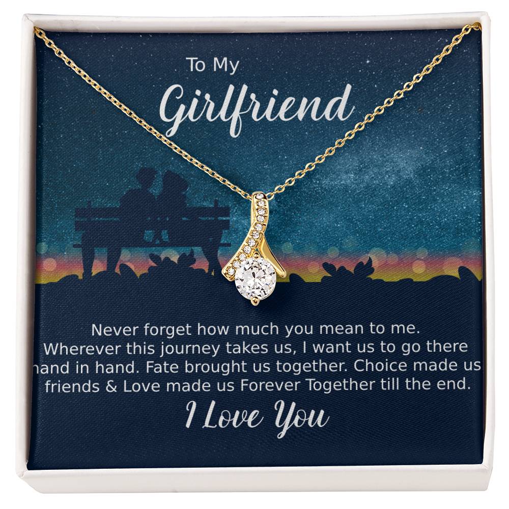 To my Girlfriend Never forget how much you mean to me