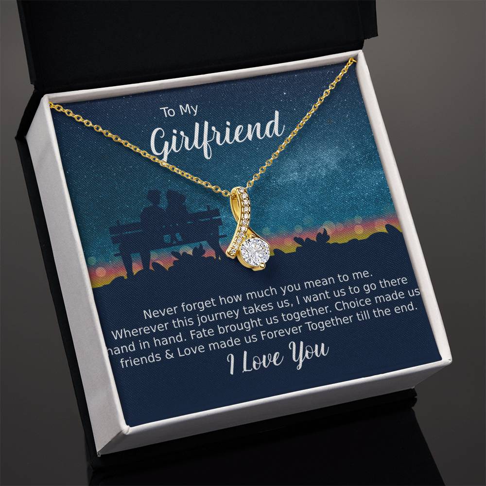 To my Girlfriend Never forget how much you mean to me