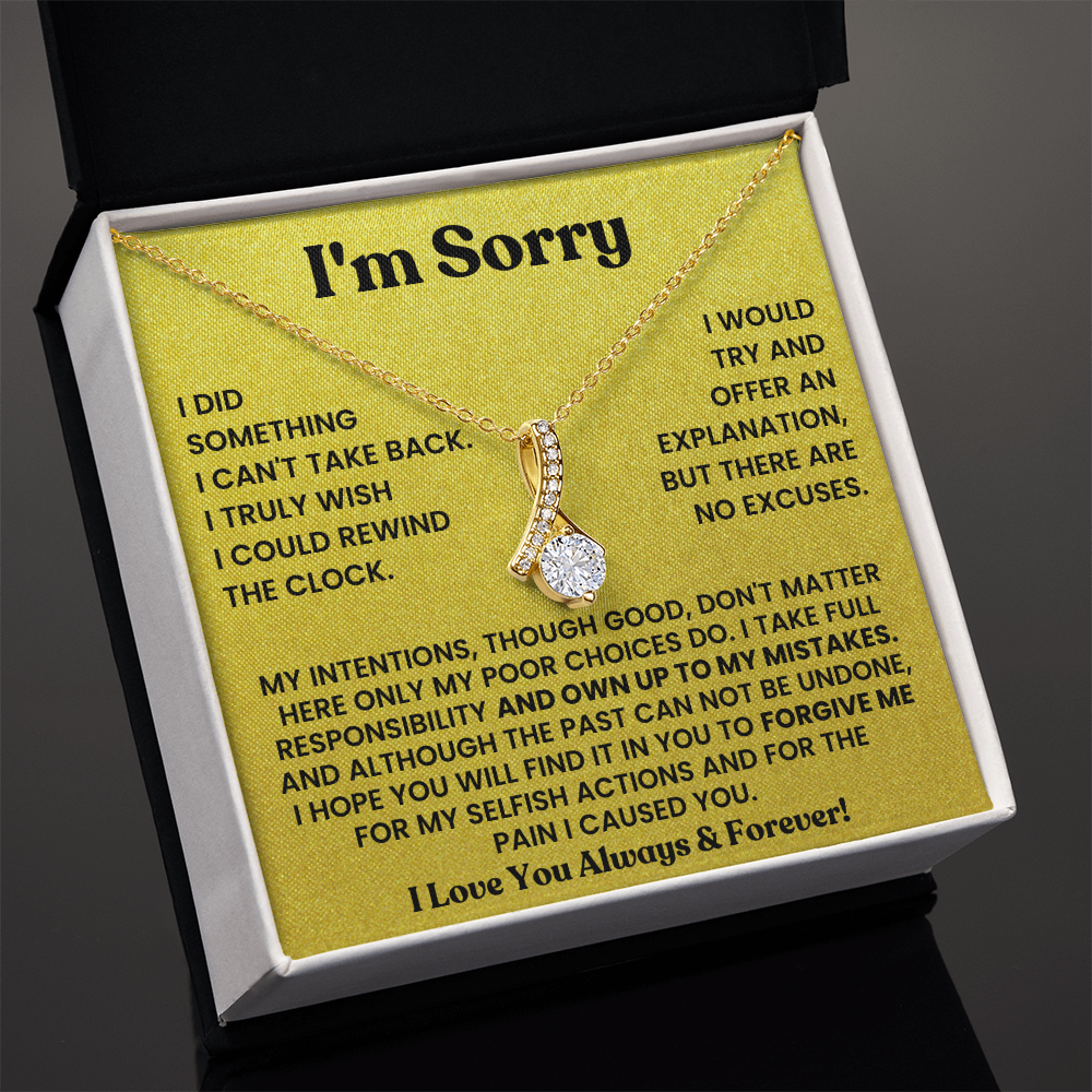 I'M SORRY - Apology Gift Set for Her