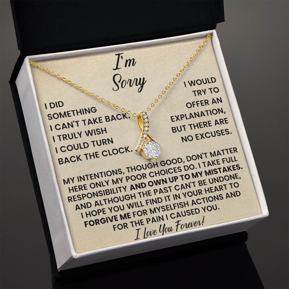I'm Sorry - Apology Gift for her