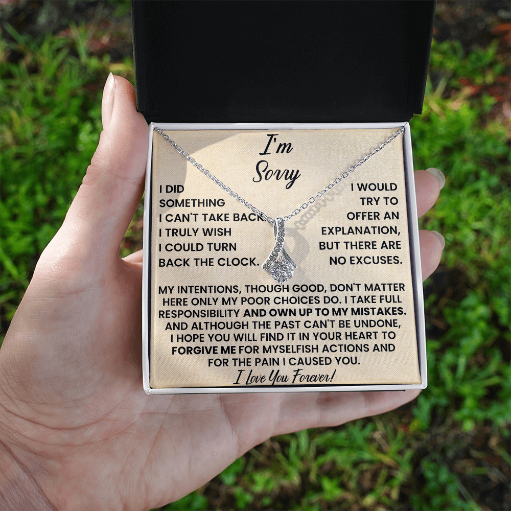 I'm Sorry - Apology Gift for her
