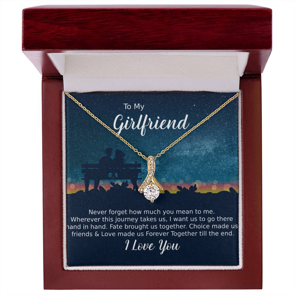 To my Girlfriend Never forget how much you mean to me