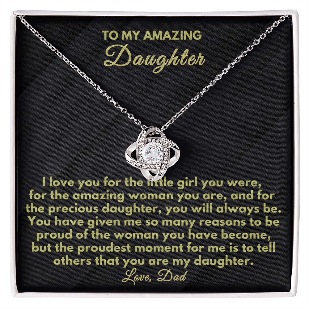 To my Amazing Daughter - Proud to be your Dad