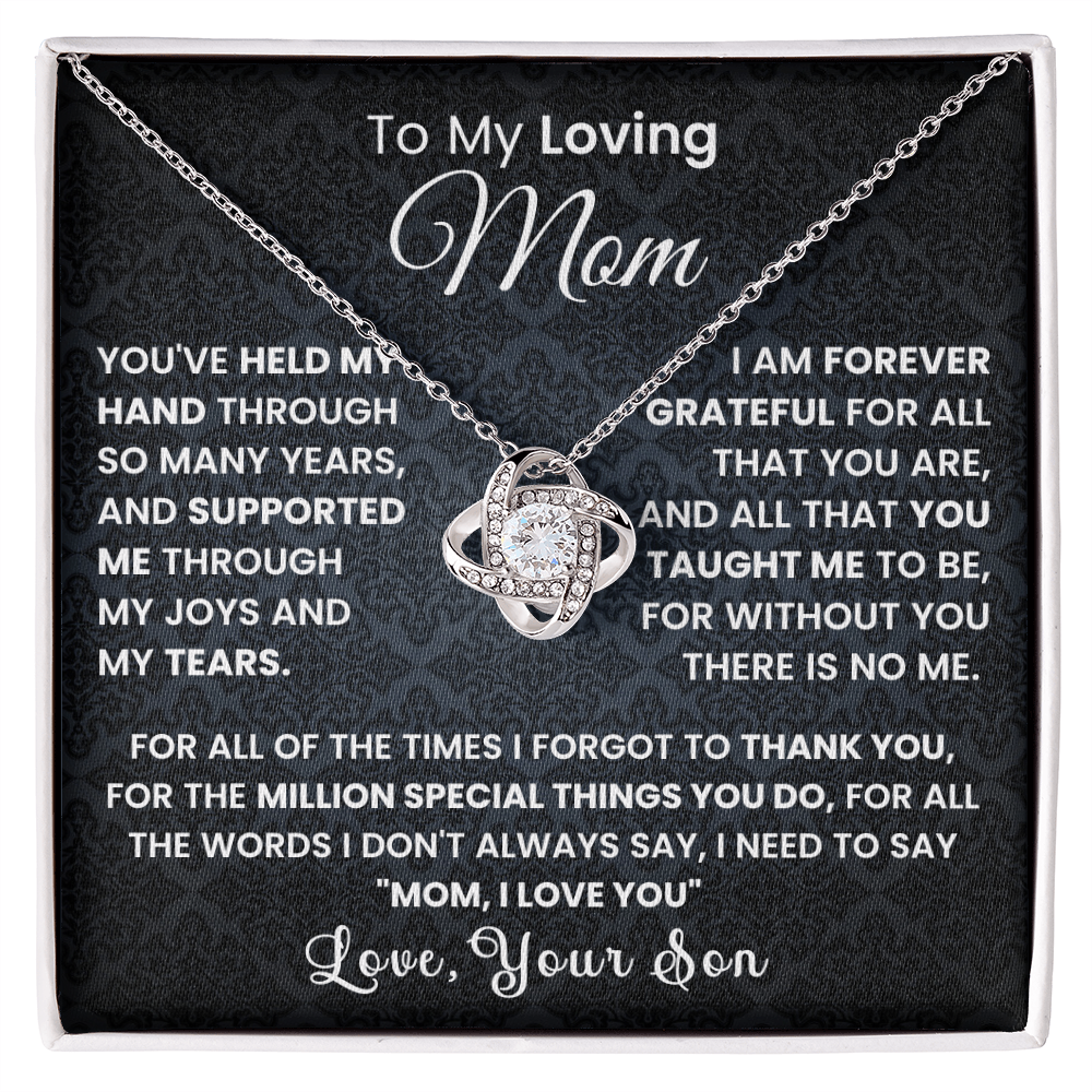 To my Loving mom - I Love You