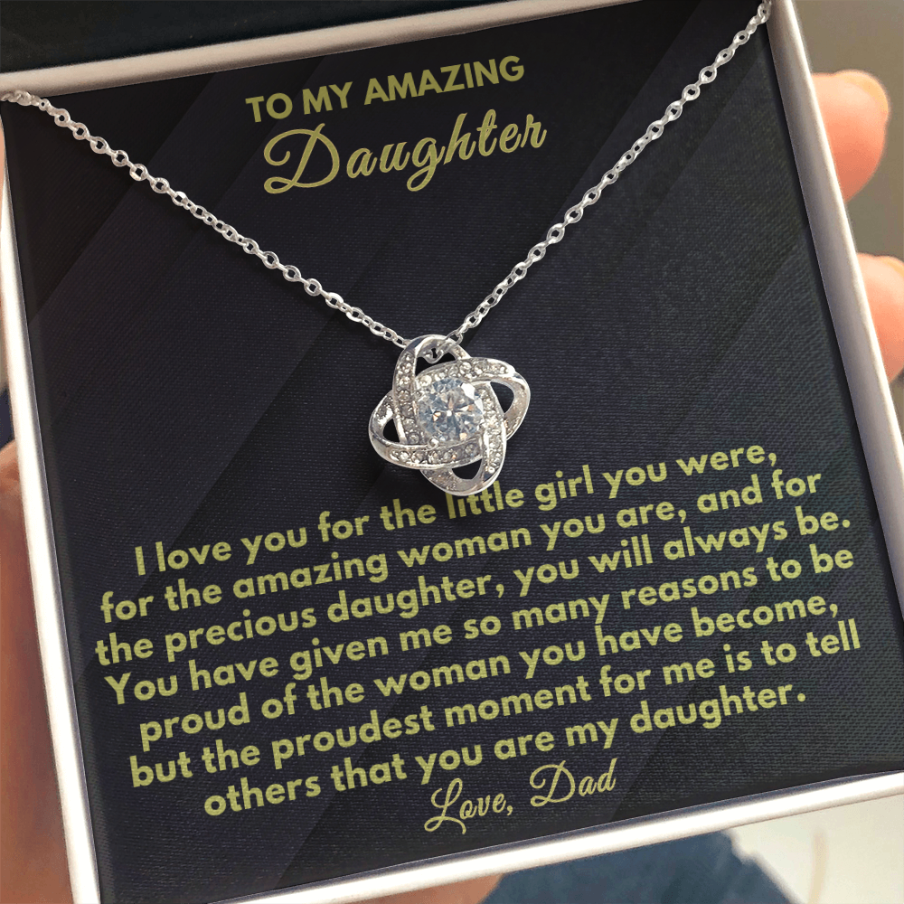 To my Amazing Daughter - Proud to be your Dad
