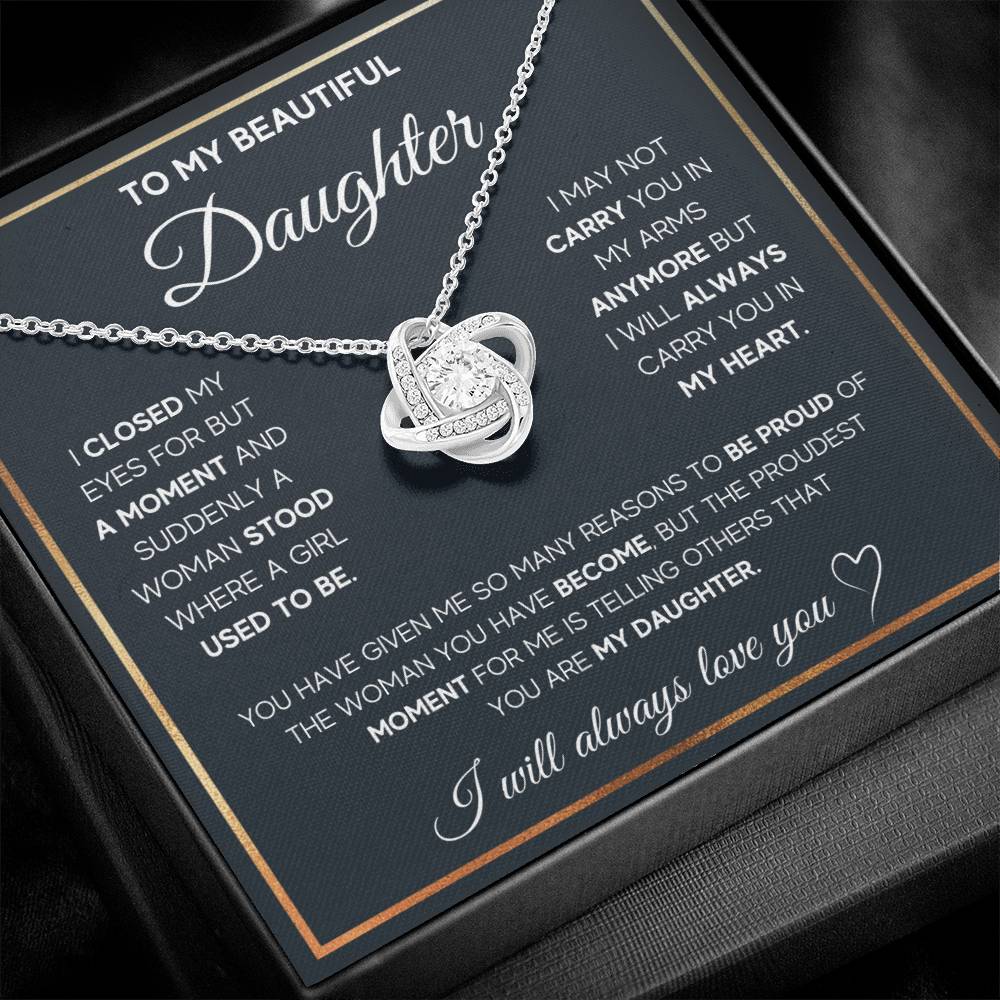 To My Daughter, I Will Always Carry You In My Heart
