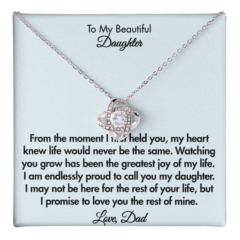 To my Beautiful Daughter- Dad proud of you