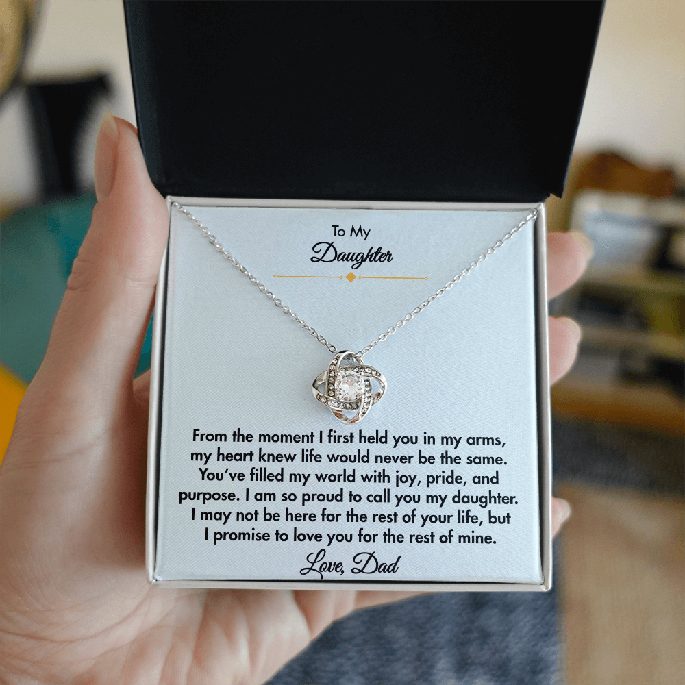 To my Daughter- I will Love you always