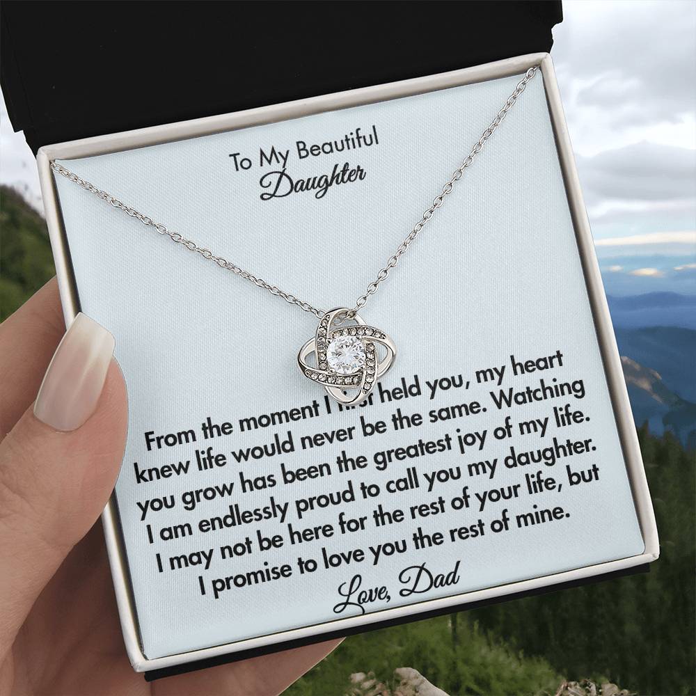 To my Beautiful Daughter- Dad proud of you