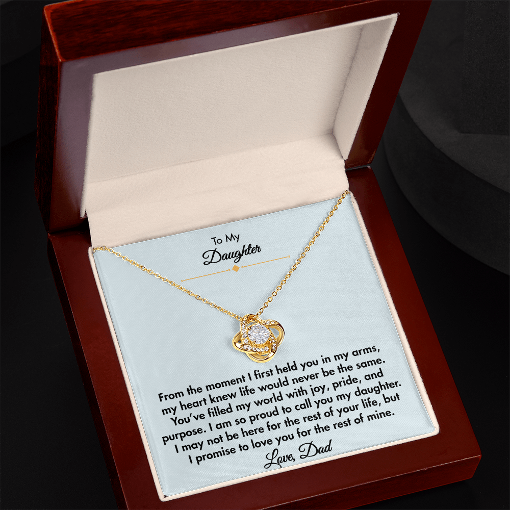 To my Daughter- I will Love you always