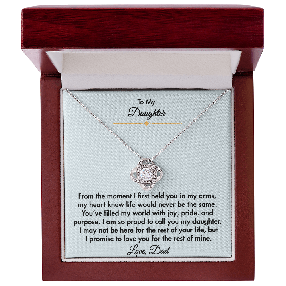 To my Daughter- I will Love you always