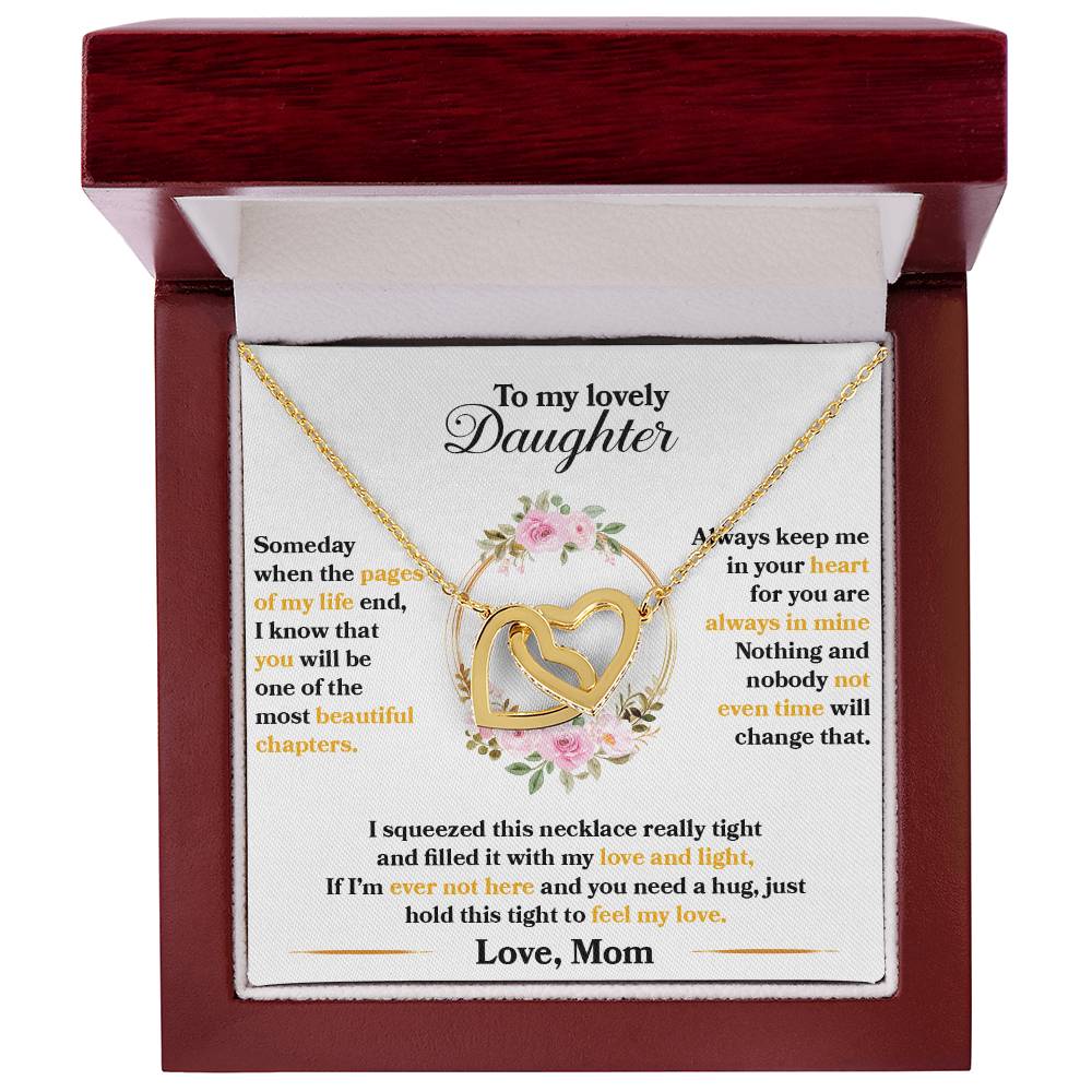 To My Lovely Daughter : Hold This Tight To Feel My Love