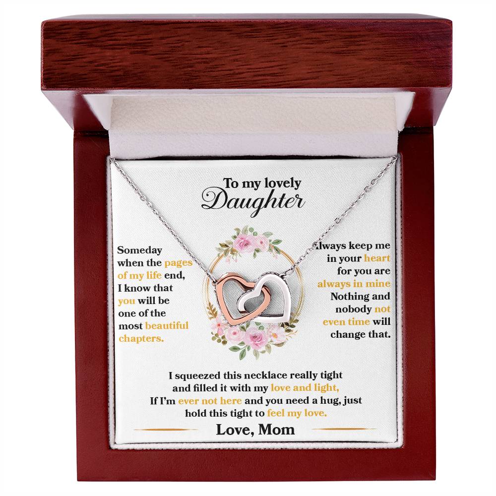 To My Lovely Daughter : Hold This Tight To Feel My Love