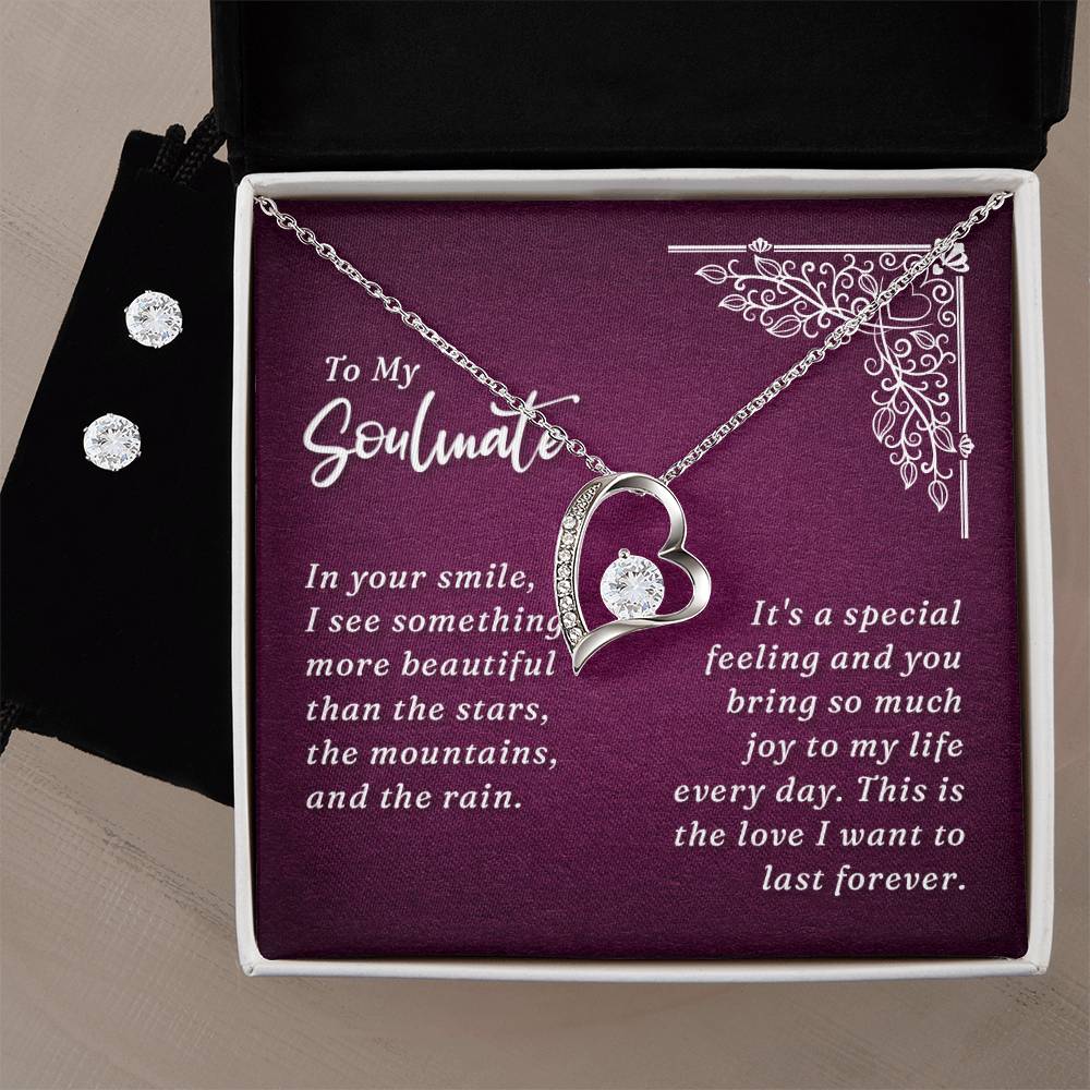 To my Soulmate : you bring so much joy in my life