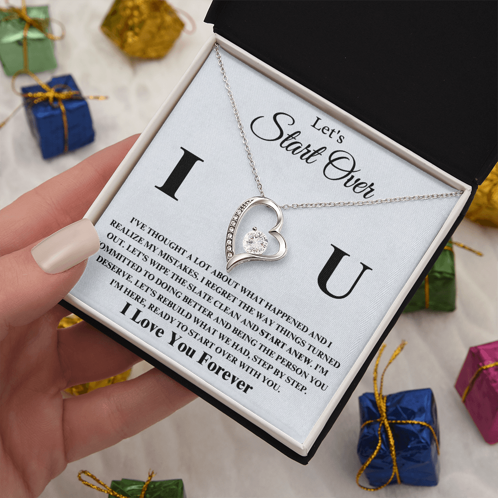 Let's Start Over - Apology Gift for her