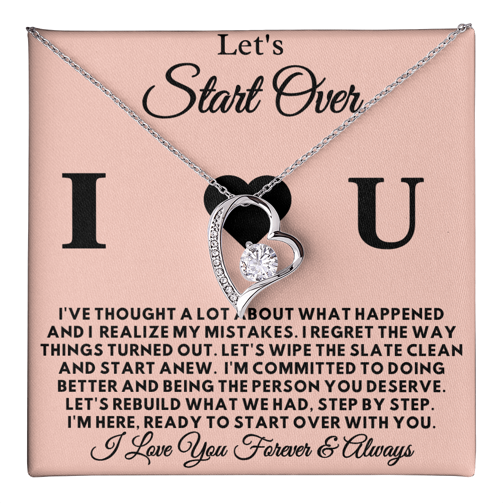 Start Over - Apology Gift for Her