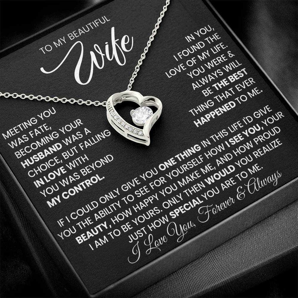 To My Wife - I Love You Always & Forever