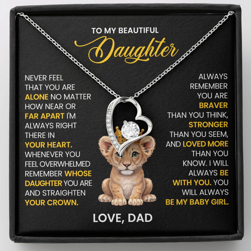 To my Beautiful Daughter - I Love U Gift