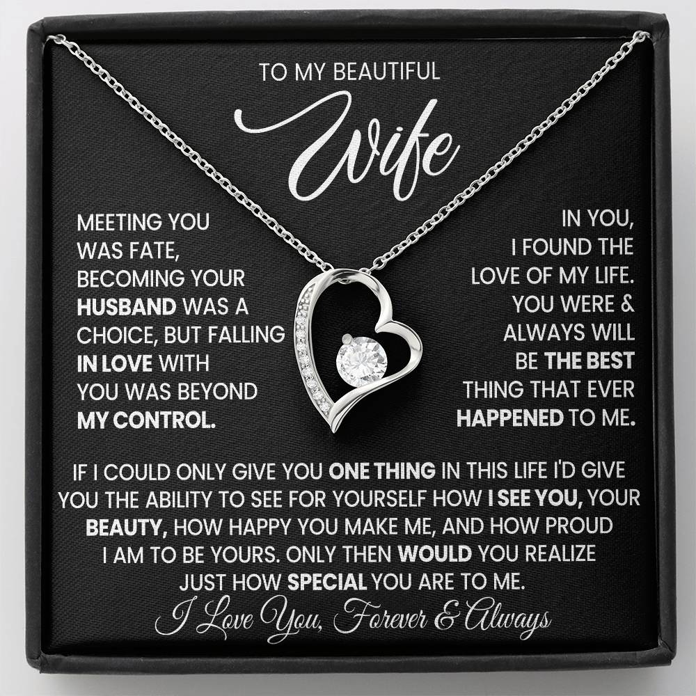 To My Wife - I Love You Always & Forever