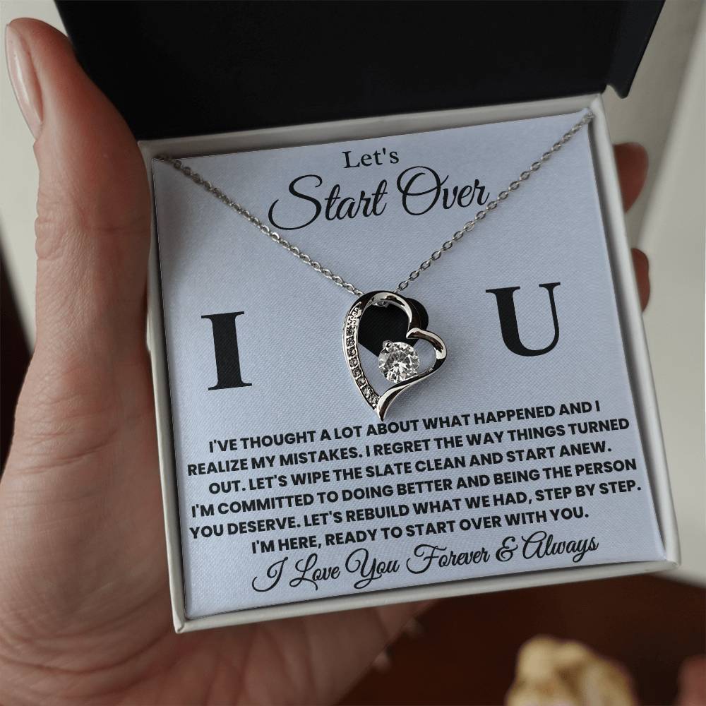 Let's Start Over - Apology Gift for Her