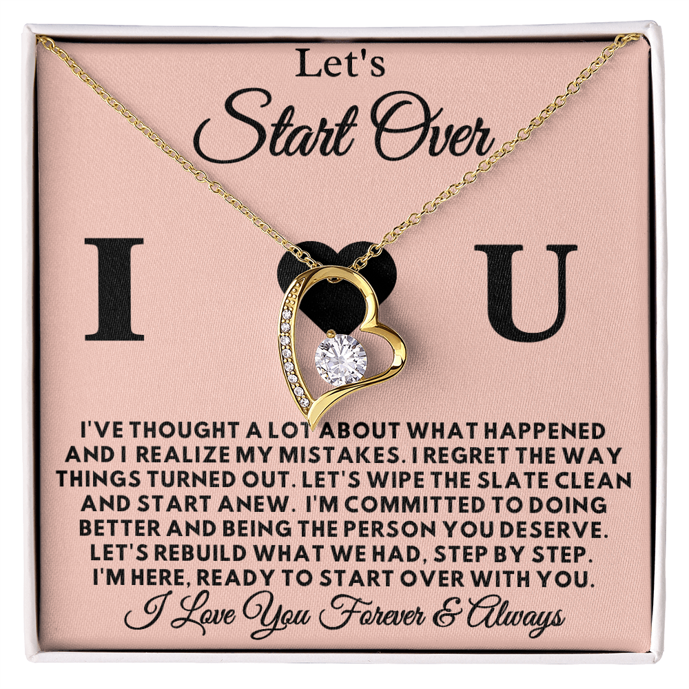 Start Over - Apology Gift for Her
