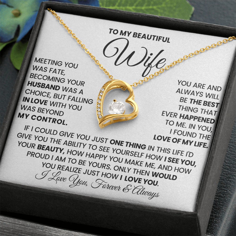 To my Beautiful Wife - I LOVE YOU