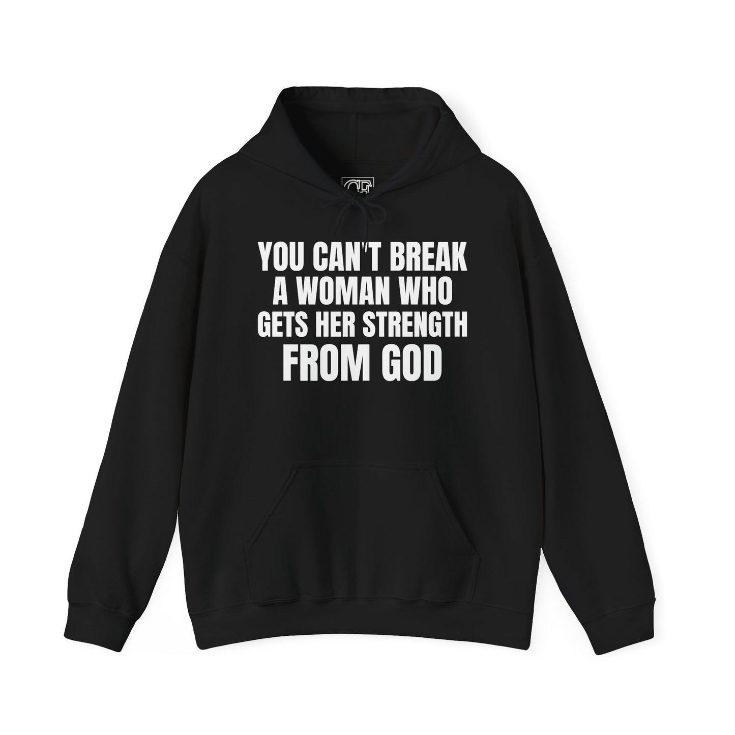 Empowering Faith Hoodie - Unisex Heavy Blend™ Sweatshirt with Inspirational Quote