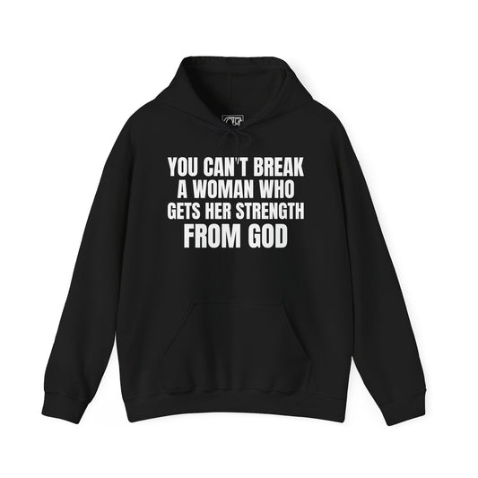 Empowering Faith Hoodie - Unisex Heavy Blend™ Sweatshirt with Inspirational Quote