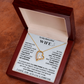 To my Beautiful Wife - Forever Love Necklace