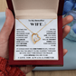 To my Beautiful Wife - Forever Love Necklace