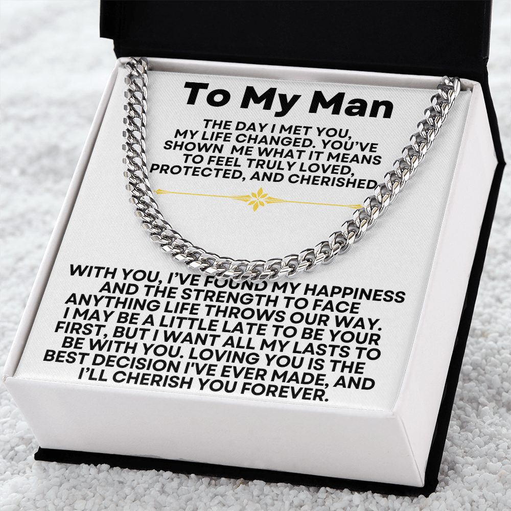 To my Man - Gift Set for Him