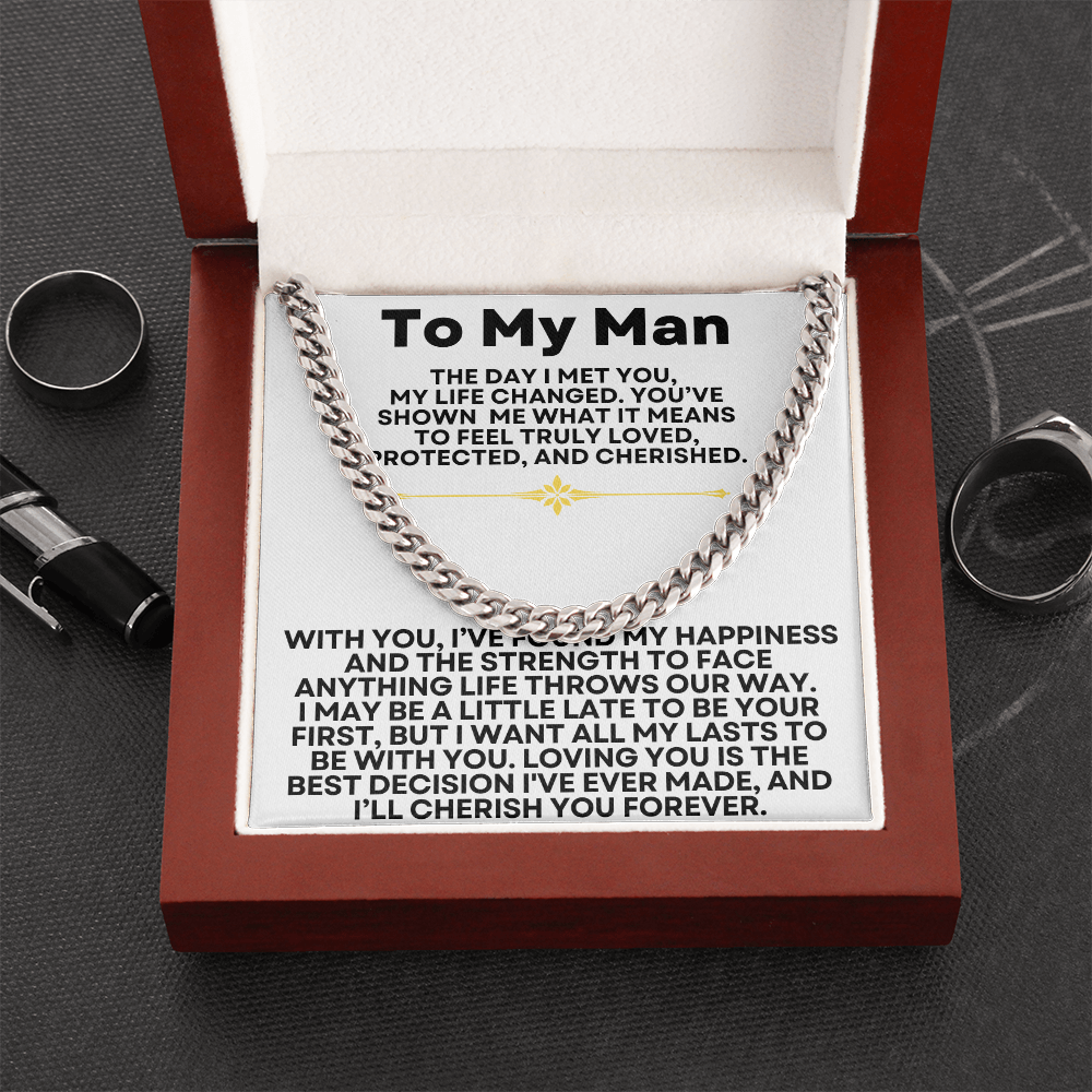 To my Man - Gift Set for Him