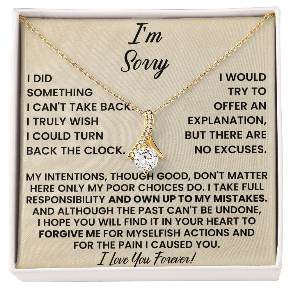 I'm Sorry - Apology Gift for her