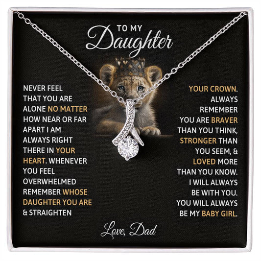 You will always be my baby Alluring Beauty Necklace