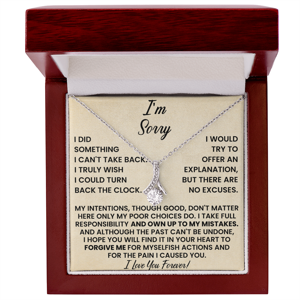 I'm Sorry - Apology Gift for her