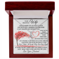 To my Beautiful Wife - Alluring Beauty Necklace