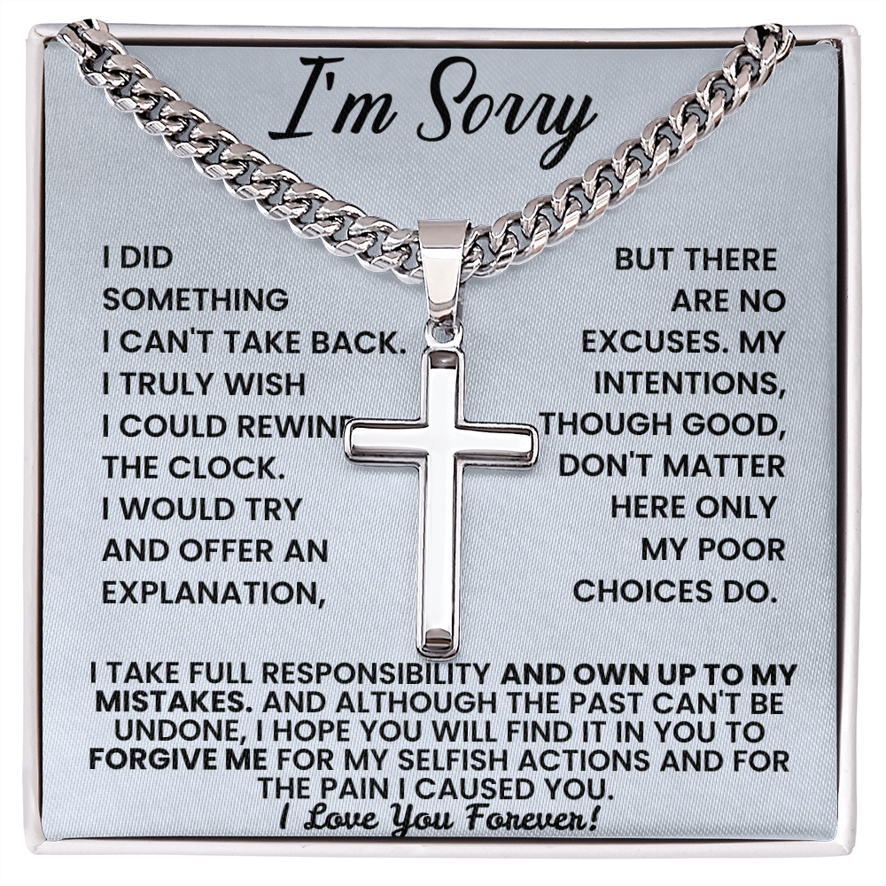 I'm Sorry - Apology Gift for Him