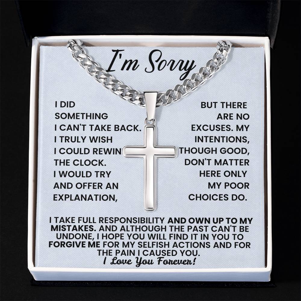 I'm Sorry - Apology Gift for Him