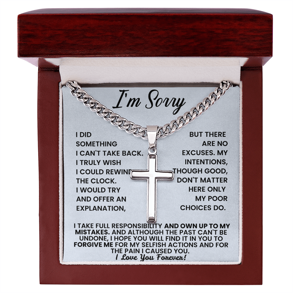 I'm Sorry - Apology Gift for Him