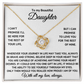 [Almost Sold Out] TO MY Beautiful  DAUGHTER - With all my love always